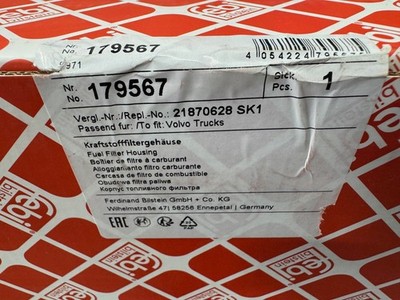 Volvo D13 Fuel filter housing 21870635 Genuine Febi brand made in Germany