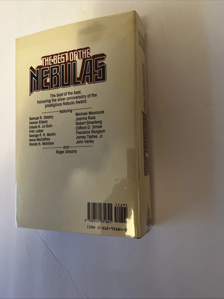 Best of the Nebulas Edited By Ben Bova (1989, First Edition Hardcover) Signed - Image 2 of 4