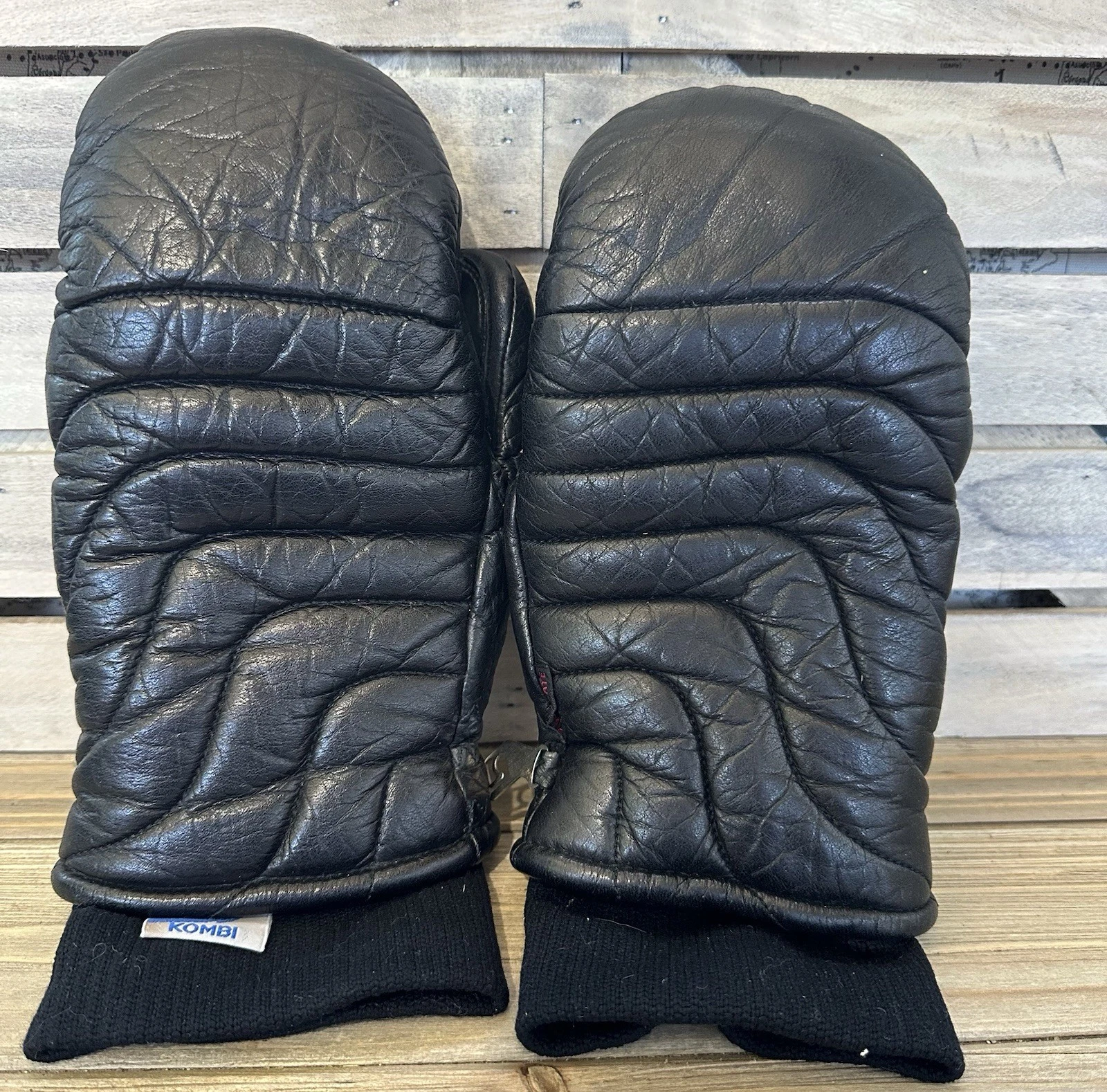 VTG Kombi Leather Ski Mittens Men's Medium Gloves