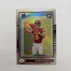 2024 Panini Donruss Optic - Jayden Daniels #248 Holo Silver Prizm (RC) - SHARP!