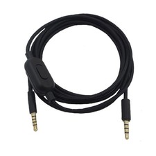 Game Headphone Audio Cable Volume Microphone Control for Logitech G233 G433 GPRO