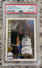 1992 Hoops SHAQUILLE O'NEAL Rookie #442 Basketball Card PSA 10 GEM MINT RC