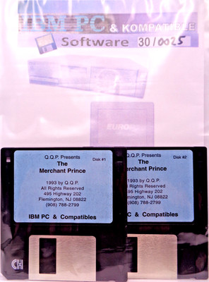 IBM PC -- THE MERCHANT PRINCE (Q.Q.P. - DISK)