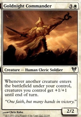 Avacyn Restored #22 Goldnight Commander