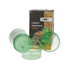 ProRep Livefood Supplement Shaker Reptile Cricket Locust Calcium Dusting Pot