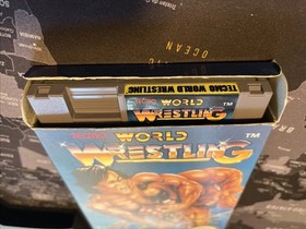 Tecmo World Wrestling NES | CIB | UK PAL Version | Circle Seal - All Original