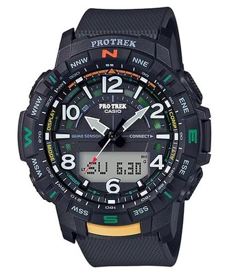 NON-WORKING Casio Protek PRT-B501DR Men's Watch Quad Sensor  Resin Digital