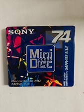 New Sony MiniDisc Color Collection Singles 74/80