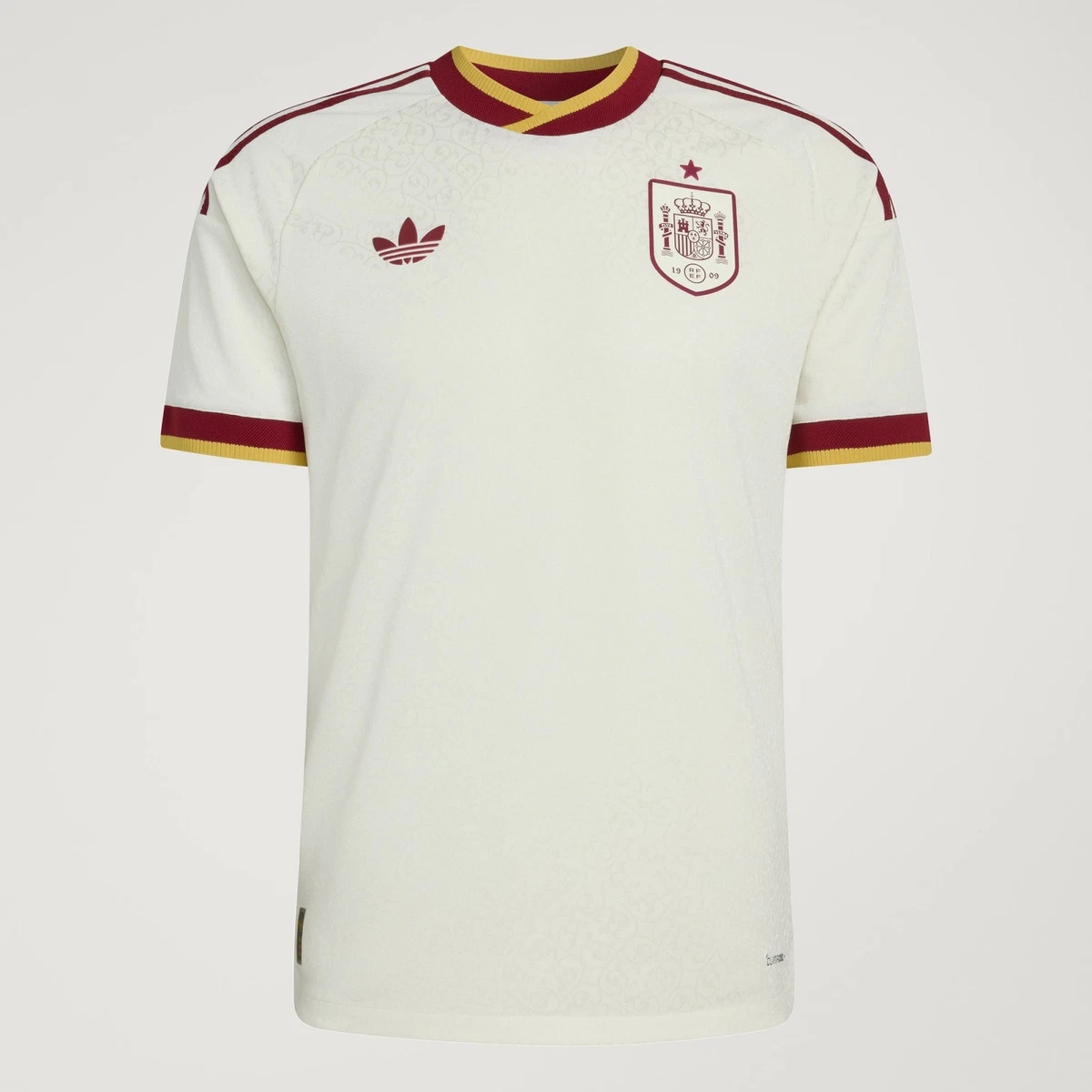 adidas Spain White National Team Soccer Fan Apparel & Souvenirs