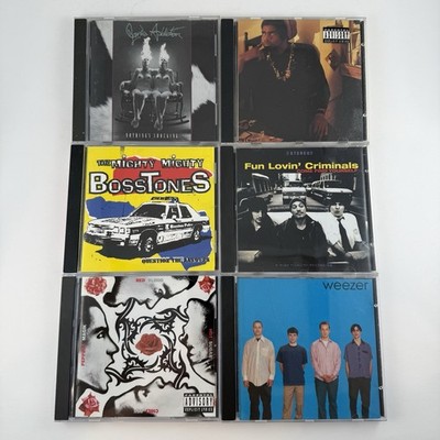 Alternative Rock 6 CD Lot Fishbone RHCP Jane s Addiction Bosstones Weezer