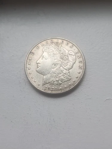 Estate 1921 Morgan Silver Dollar AU #12
