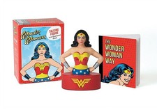 Image of Wonder Woman Talking Figure and Illustrated Book RP Minis