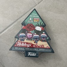 Funko Pop Disney Holiday Christmas Lilo and Stitch Pocket 4-Pack