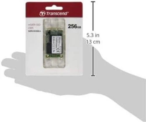 Transcend MSA230S 256 GB SATA III 6 Gb/s mSATA Internal Solid State Drive (SSD)  - Image 4 of 4