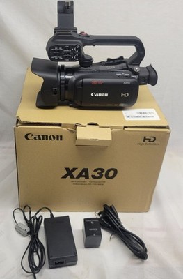Lightly Used Canon XA30 Professional Compact HD Video Camera