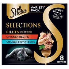 Selections Filets in Broth Complements Chicken and Tuna Flavor Variety Pack