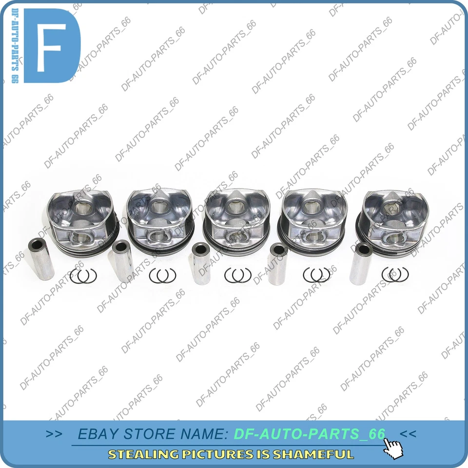 Juego de pistones y anillos STD para Volvo V40 V60 XC60 S60 S80 B5204T9 B5204T8 2.0 L5 Foto 4 de 4