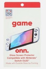 Onn. Corning Glass Screen Protector for Nintendo Switch OLED