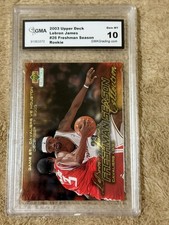 2003 LeBron James Upper Deck Freshman Season #26 RC GMA GEM MT 10