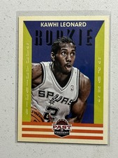 Kawhi Leonard 2012-13 Panini Past & Present ROOKIE CARD RC #193 Spurs. rookie card picture
