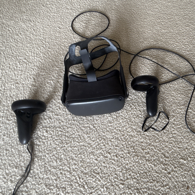 Meta Oculus Quest Standalone VR Headset 64GB 90Hz 110° FOV w/ Touch Controllers