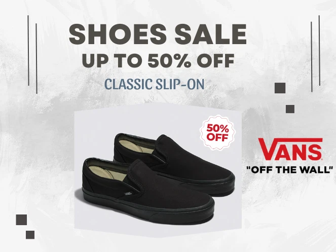 vans sale 50 off