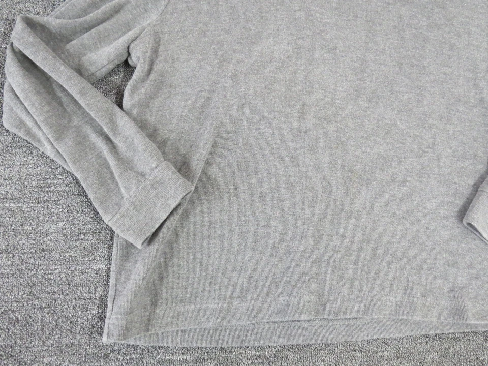 Joseph Abboud свитер мужской XL серый 1/4 молнии длинным рукавом пуловер толстовка - Изображение 3 из 4