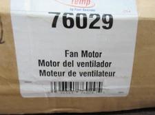 COMFORT TEMP BY 4 SEASONS 76029 FAN MOTOR 