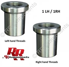 (1LH / 1RH) 1/2-20 Threaded Tube Adapter,fits 3/4 ID Hole, Rod Ends, Heim Joints