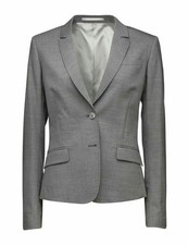 Angelico Exclusively For Tiger Of Sweden Odina 3 Wool Blazer Grey Size 6/8 £329
