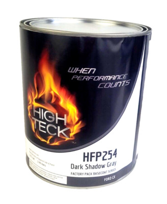HIGH TECK HFP254 Ford CX Dark Shadow Gray Metallic Basecoat Paint Gallon