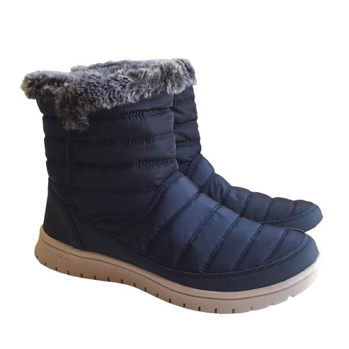 DC Chalet 2.0 SE Winter Snow Boots Faux Fur Black Womens US 7 Pre