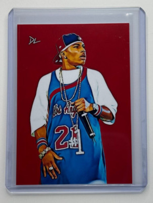 Nelly Limited Edition Artist Signed “Rap Legend” Trading Card 3/10
