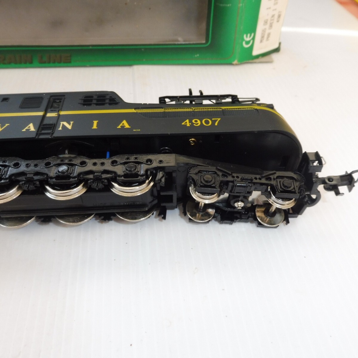 MEHANO TRAIN LINE HO 4907 PENNSYLVANIA TRAIN LOCOMOTIVE NEUF DANS SA BOÎTE