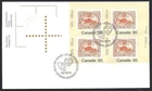🍁Canada   #909 URpb   "THREE PENNY BEAVER"     Brand New  1982  First Day Cover