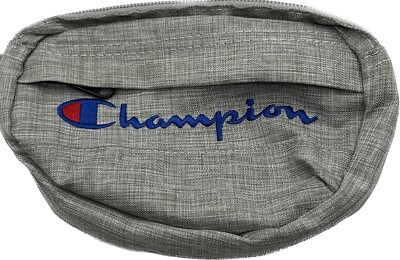 Champion City Fanny Waist Pack Gray Adjustable Strap Zip Champion City Fanny Waist Pack Gray Adjustable Strap Zip