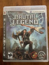 Brutal Legend (Sony PlayStation 3, 2009) Complete with Manual, Slightly Used