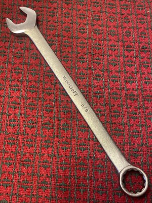 Wright Tools 5/8 Combination Wrench 1120 USA    NOS