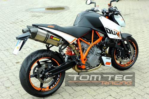 Aufkleber Felgenaufkleber Supermoto KTM SuperDuke SD Duke 990 R SMT SM SMR - Picture 7 of 8
