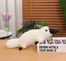 White Platypus Plush Toy 12" Stuffed Animal Toddler Doll Gift for Kids