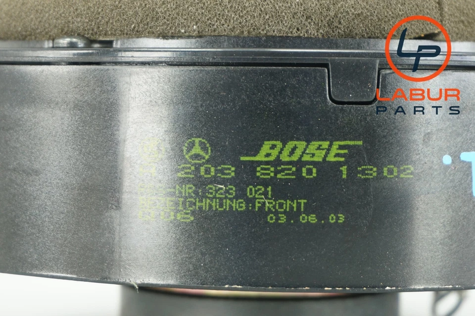 Juego de altavoces y subwoofer puerta delantera y trasera Mercedes Clase CLK W209 03-09 BX229 Foto 4 de 4