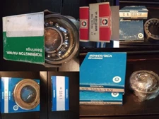 Assorted Bearings, U-Joints.  Various Manufacturers. ALL NEW