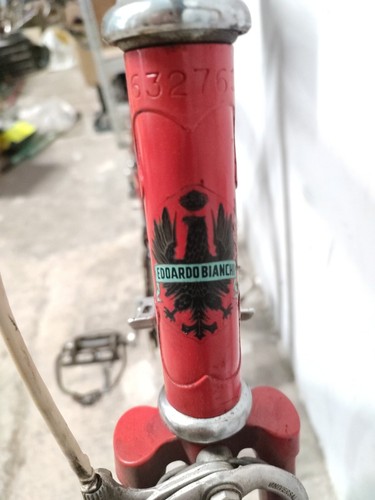 Fahrrad Bike Eroica Rennrad Rennrad Bianchi Rekord 838 55 x 54 28" - Bild 8 von 12