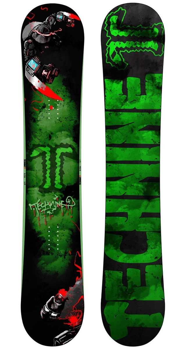 Technine Shred Til Death STD Mens Snowboard 153 cm T9 Combo Black