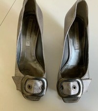 Chaussures escarpins argentées Pura Lopez 37,5