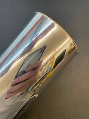 Encore  EFX21 Mirror Silver Chrome Vinyl for Decals/Wraps/Signage - MADE IN USA