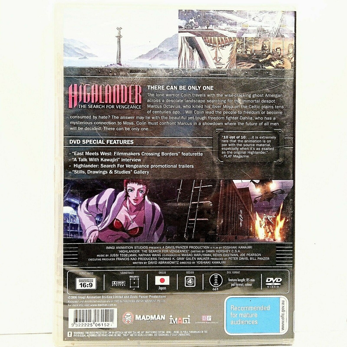 Highlander-Search for Vengeance (DVD, 2007) for sale online
