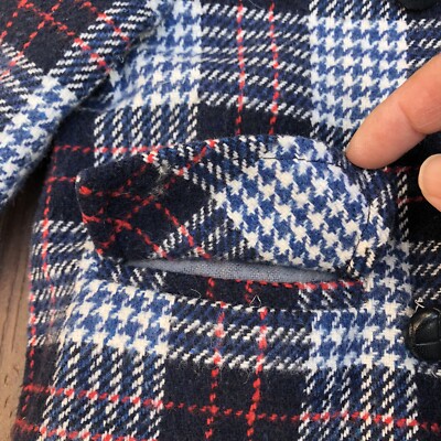 Chief - Costume homme Tweed Marine