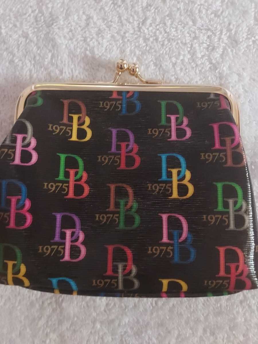 DOONEY & BOURKE💓 1975DB💜 RETRO🩵 LARGE 💚FRAMED 💛KISSLOCK