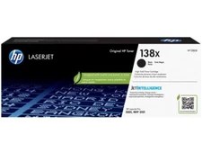 HP W1380X 138X Black Laserjet Toner Cartridge - Black